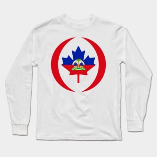 British Haitian Multinational Patriot Flag Series Long Sleeve T-Shirt